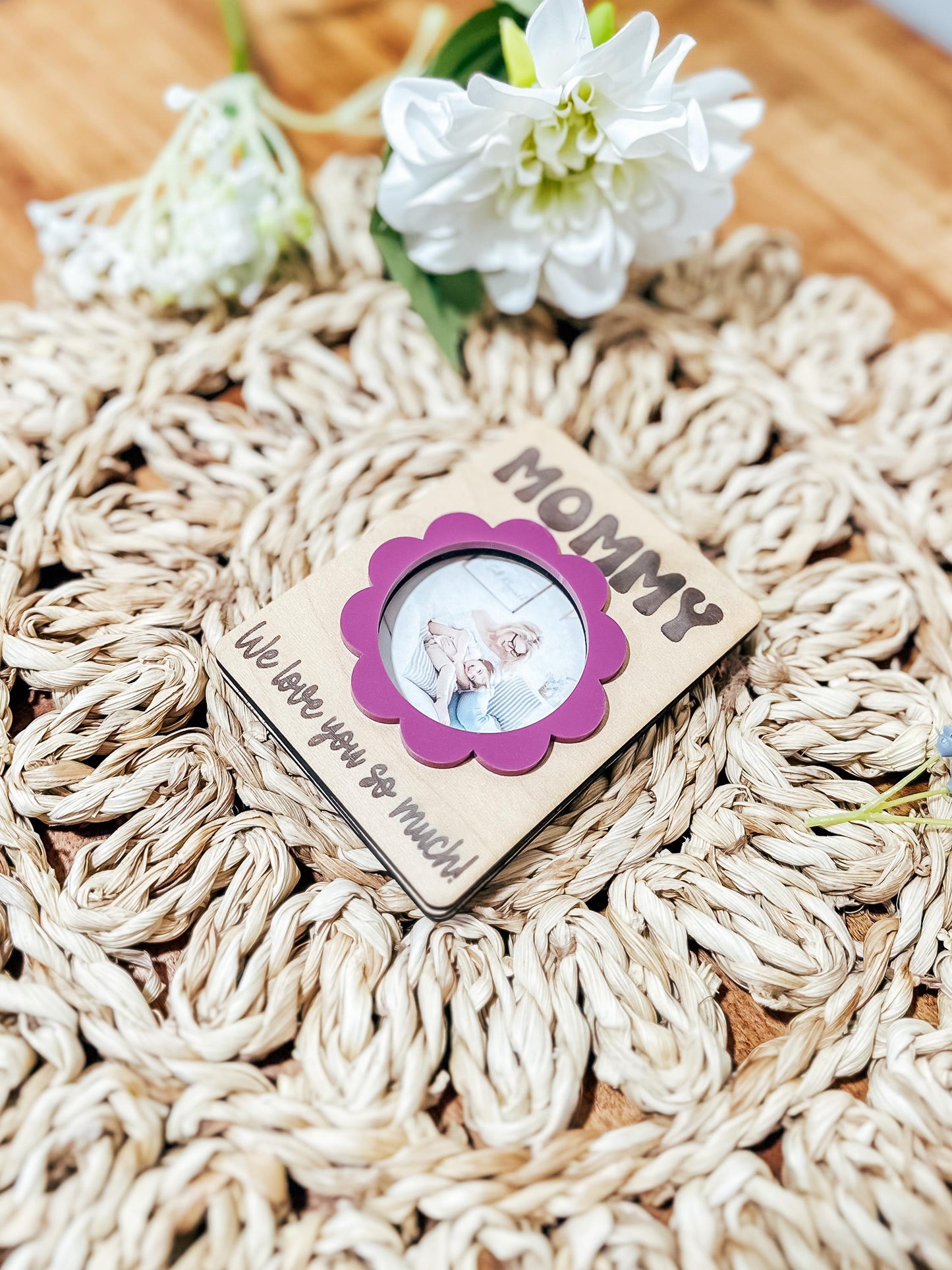 Mother's Day Photo Frame | Personalized Photo Frame | Mother's Day Gift | Mom Gift | Gift for Grandma | Gift for Mom | Photo Frame