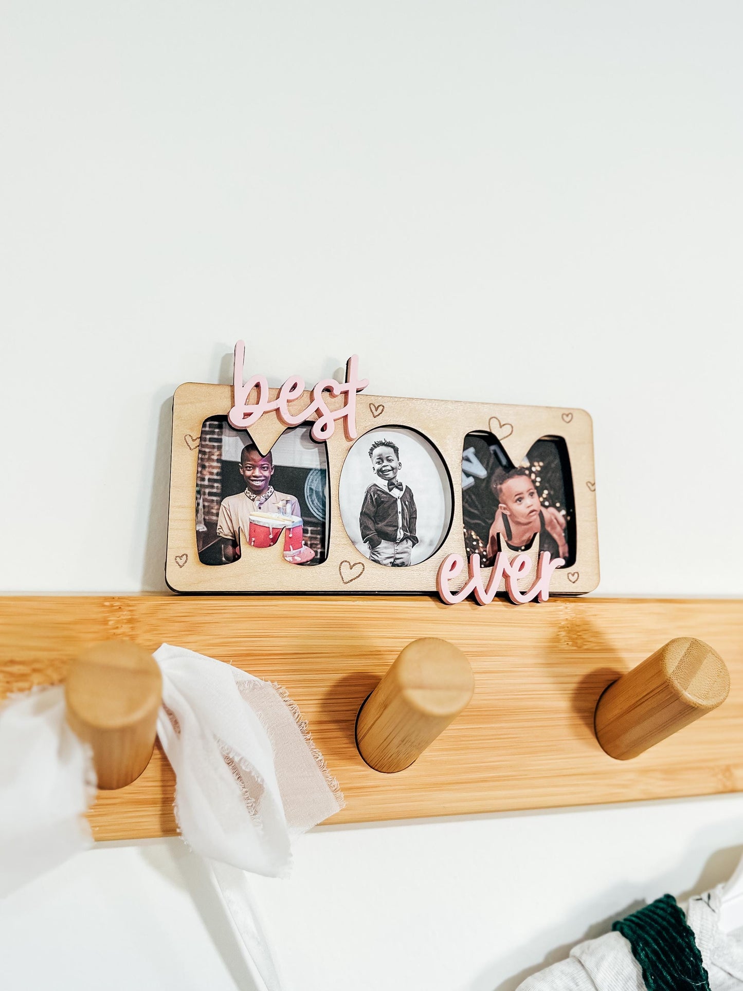 Mother’s Day Best Mom Ever Picture Frame | Gift for Her | Mother’s Day Gift | Gift for Grandma | Personalized Picture Frame | Gift for Mom