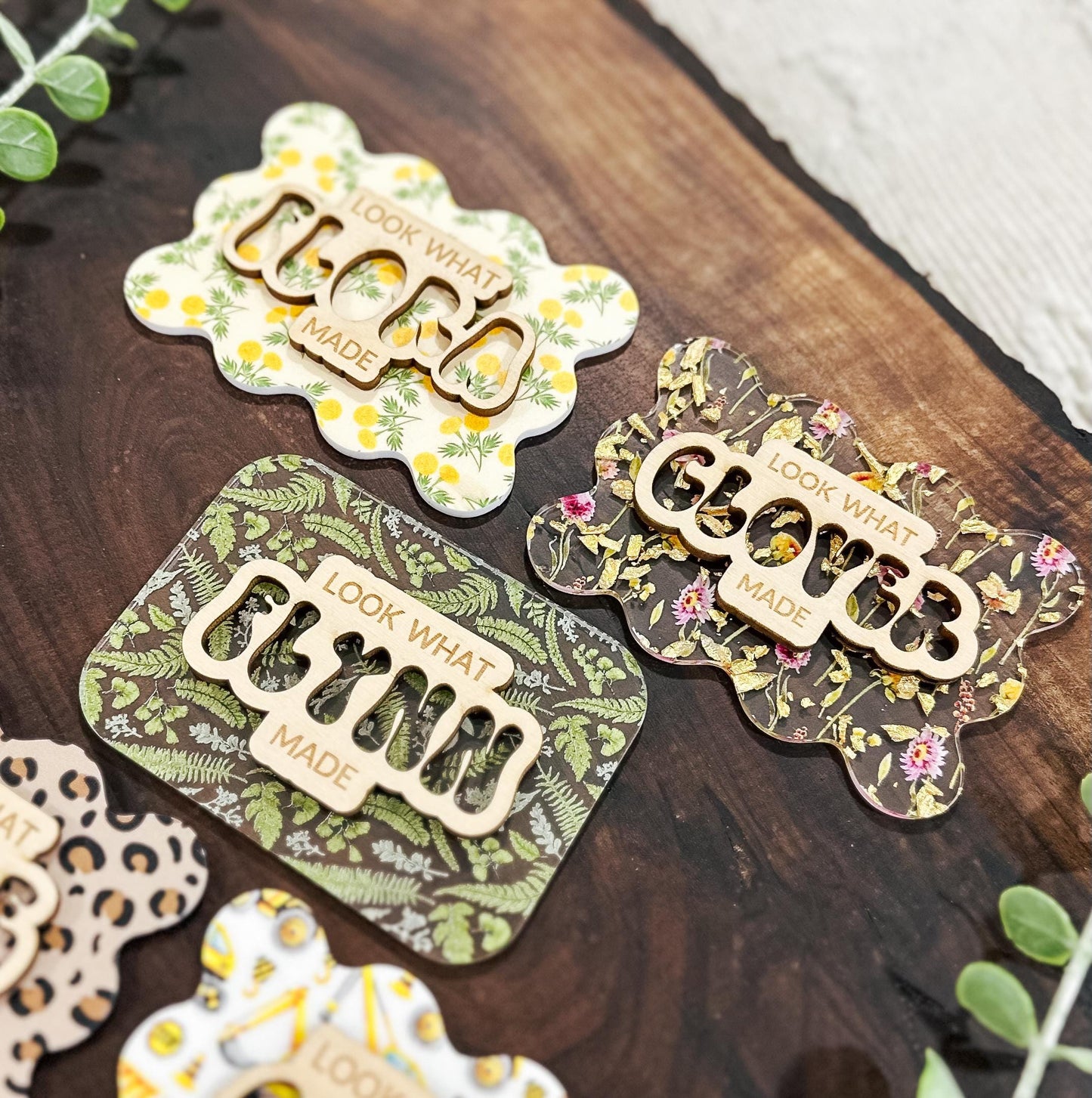 Look What I Made Personalized Fridge Magnet | Kids Art Display | Personalized Magnet | Custom Name Fridge Magnet | Schoolwork Organizer