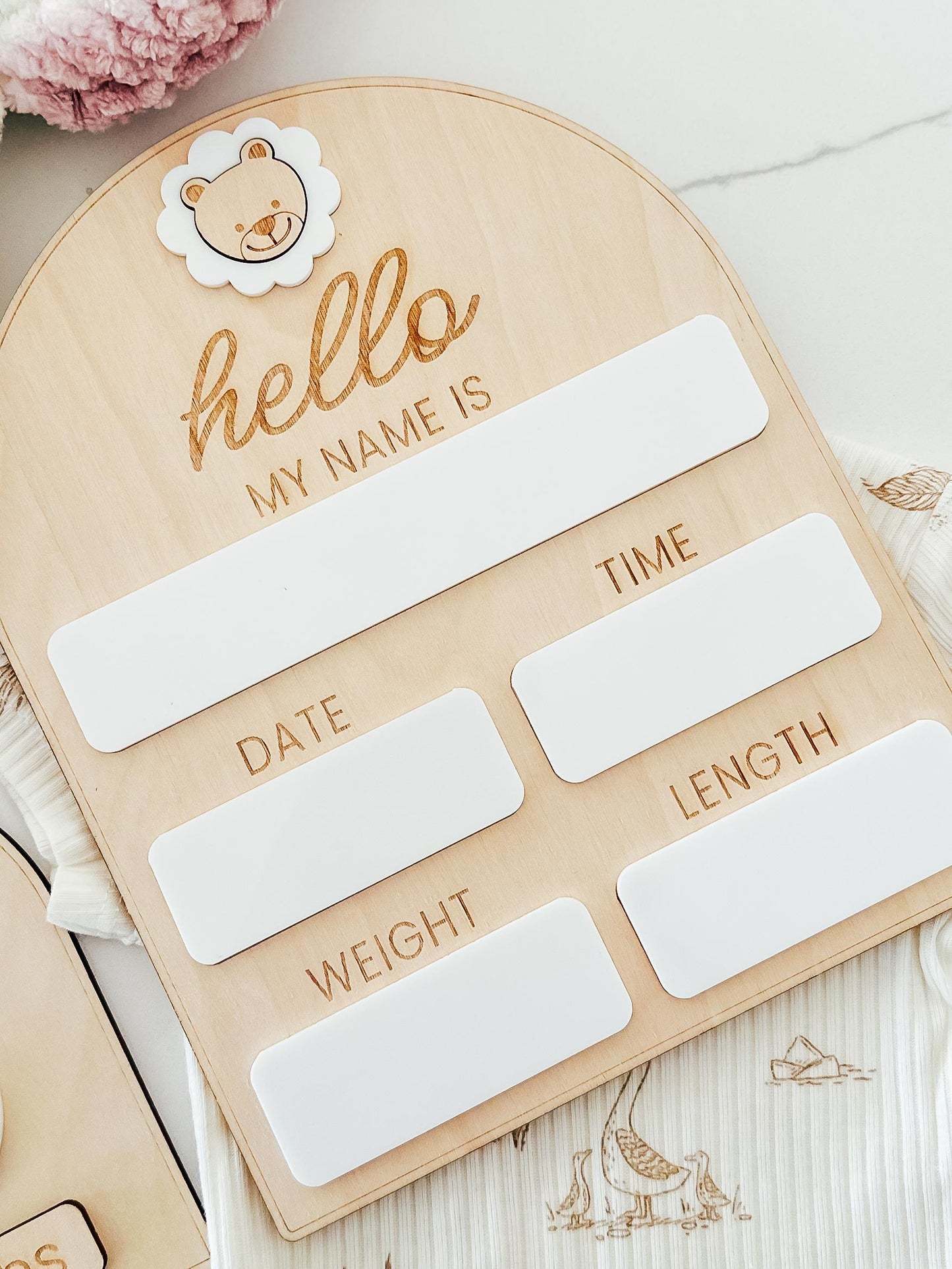 Birth Stat Sign | Dry Erase Birth Stat Sign | Name Sign | Fresh 48 Sign | Baby Name Sign | Name Announcement | Nursery Sign | Photo Prop