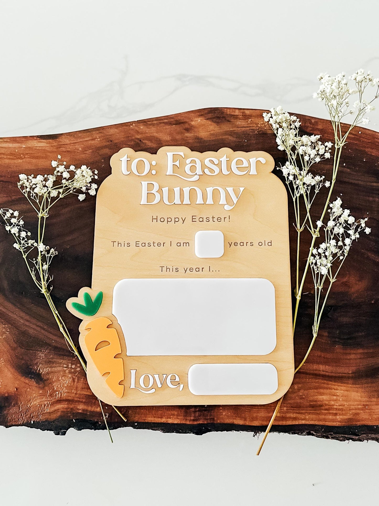 Dear Easter Bunny Tray | Children Easter Gift | Easter Bunny Treat Tray | Tray for Easter | Kids Easter Activity | Easter Bunny Plate