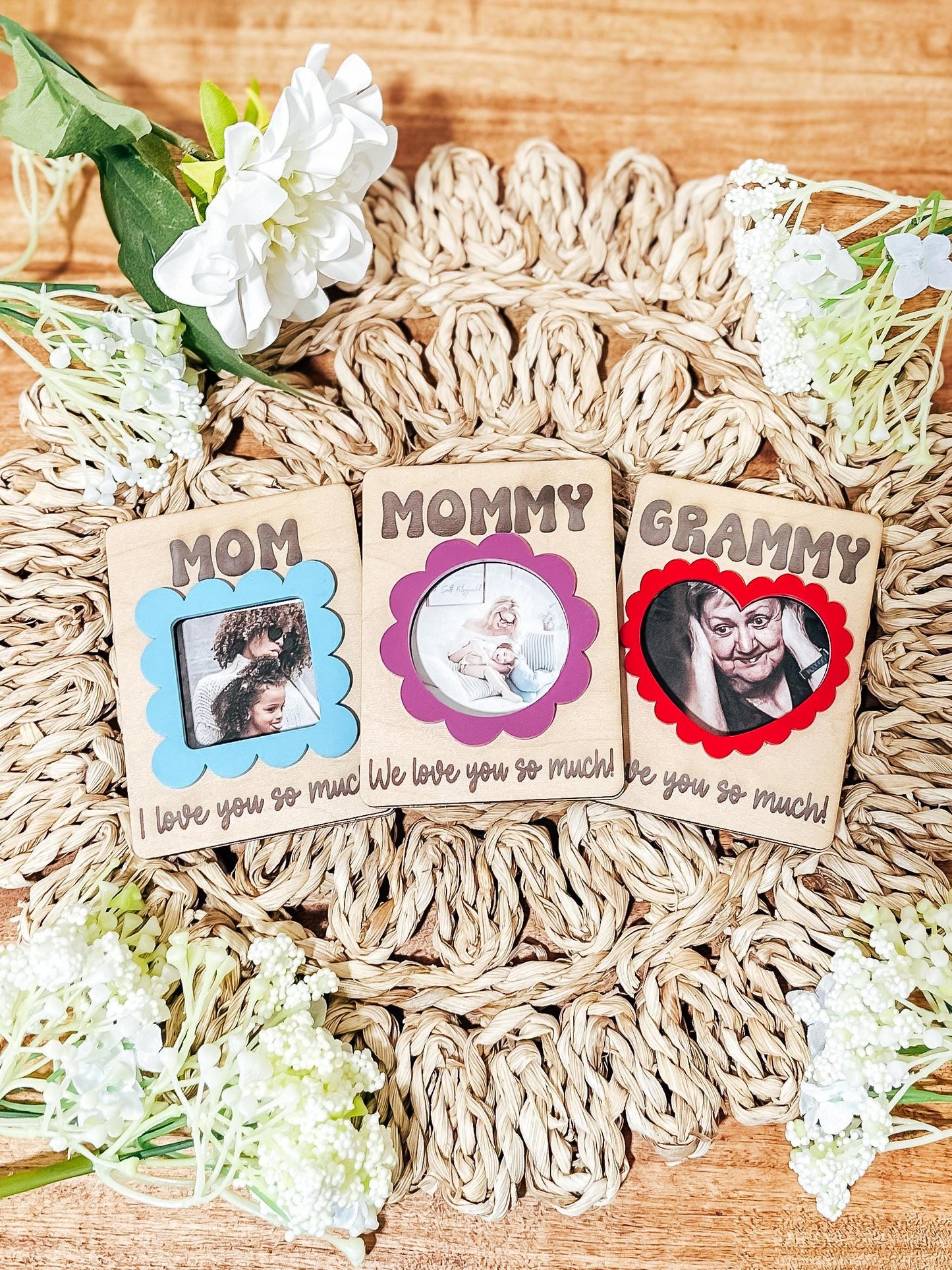 Mother's Day Photo Frame | Personalized Photo Frame | Mother's Day Gift | Mom Gift | Gift for Grandma | Gift for Mom | Photo Frame
