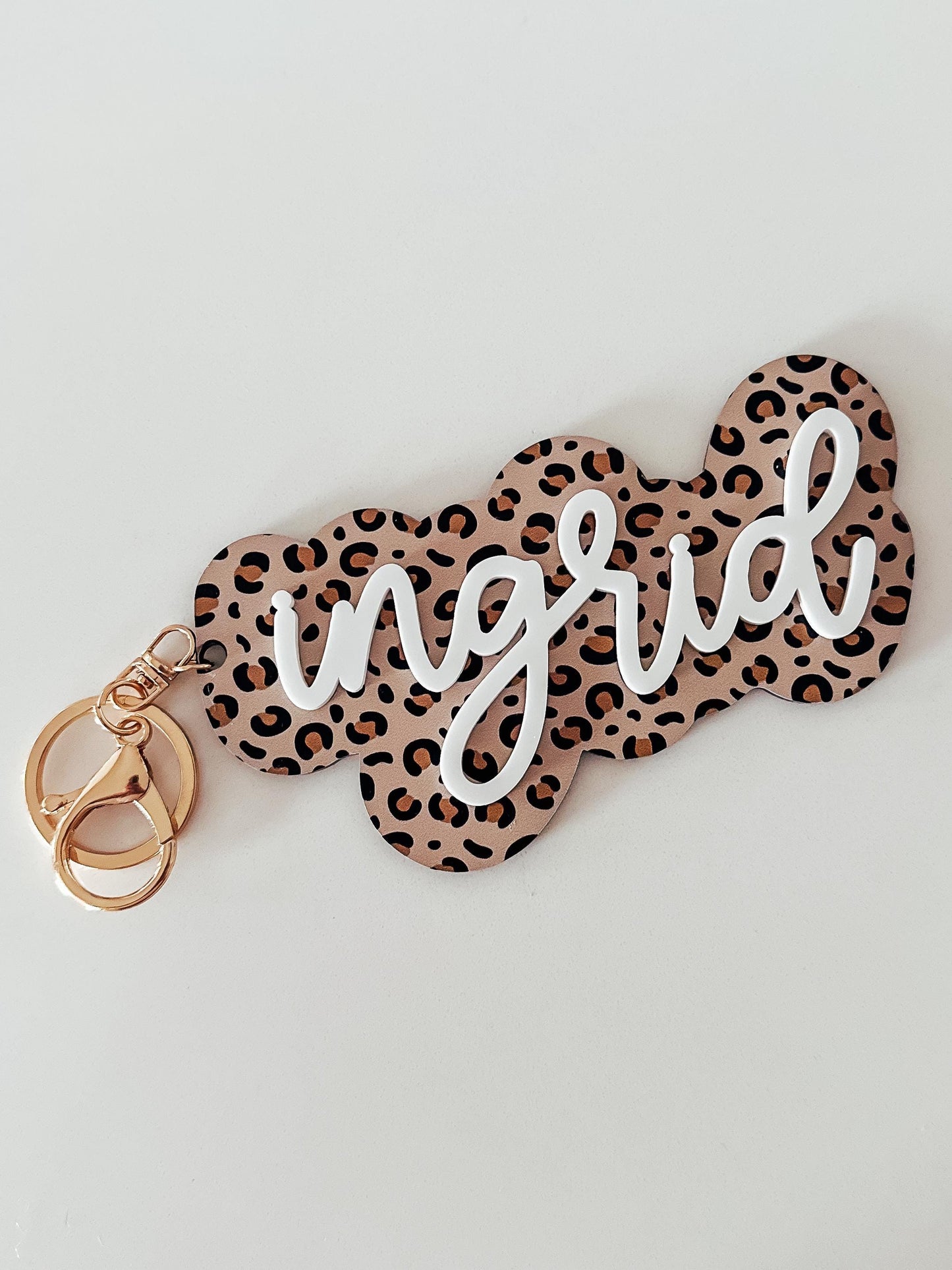 3D Custom Name Keychain | Kids Backpack Name Tag | Acrylic Name Tag | Personalized Name Tag | Birthday Gift | Diaper Bag Tag | Luggage Tag