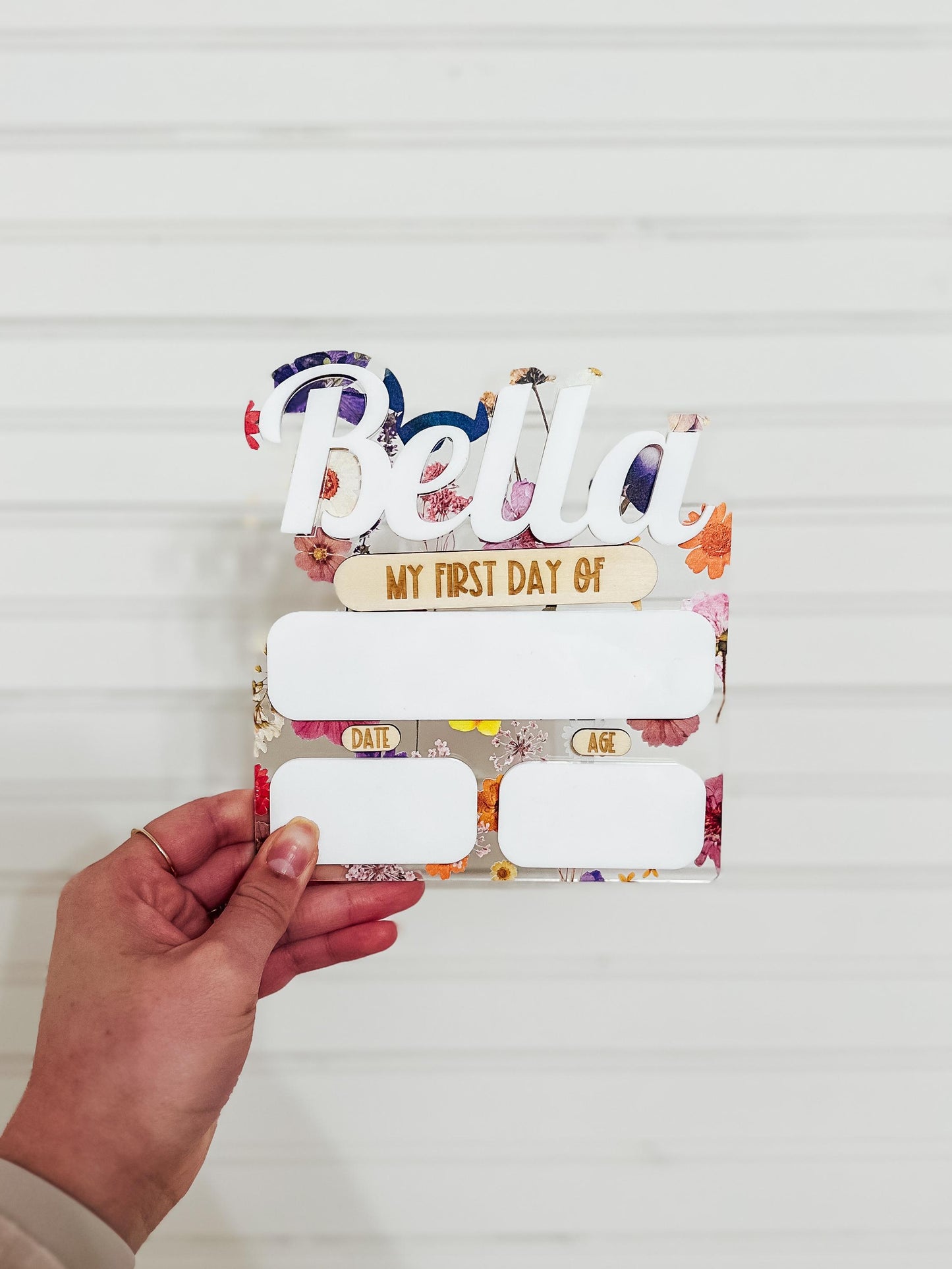 Personalized First Day of School Sign | Last Day of School Board | Custom First Day of School Dry Erase Board | Back to School Photo Prop