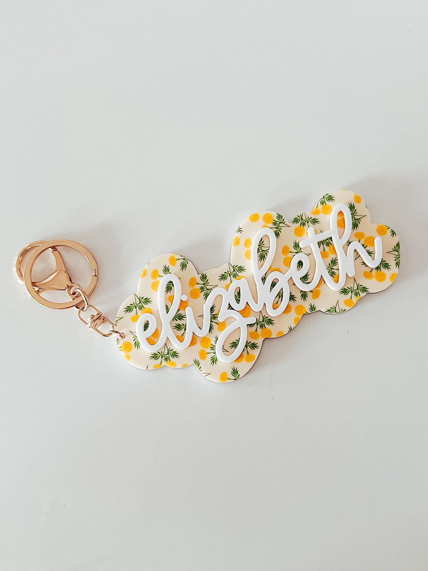 3D Custom Name Keychain | Kids Backpack Name Tag | Acrylic Name Tag | Personalized Name Tag | Birthday Gift | Diaper Bag Tag | Luggage Tag
