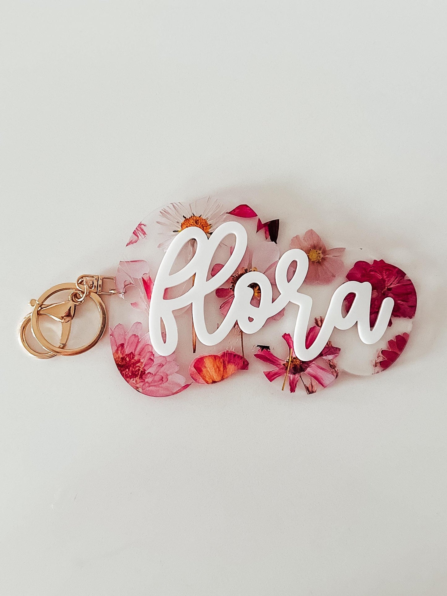 3D Custom Name Keychain | Kids Backpack Name Tag | Acrylic Name Tag | Personalized Name Tag | Birthday Gift | Diaper Bag Tag | Luggage Tag