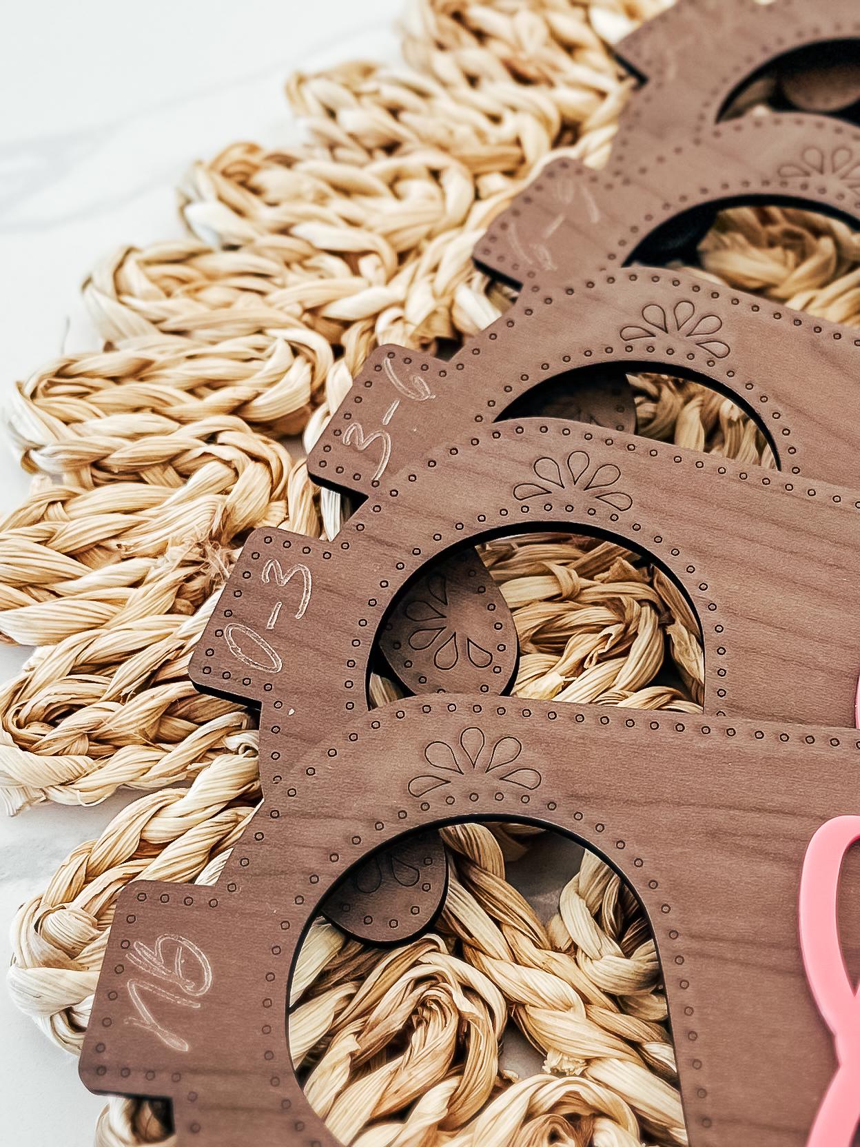 Baby Closet Dividers | Closet Organization Dividers | Nursery Clothes Dividers | Wooden Baby Closet Organizers | Bow Girls Nursery Decor