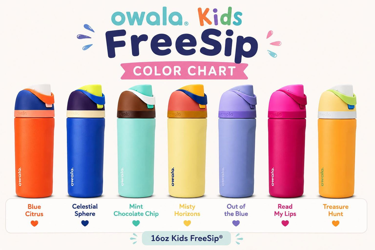 Personalized Kids Owala FreeSip Water Bottle