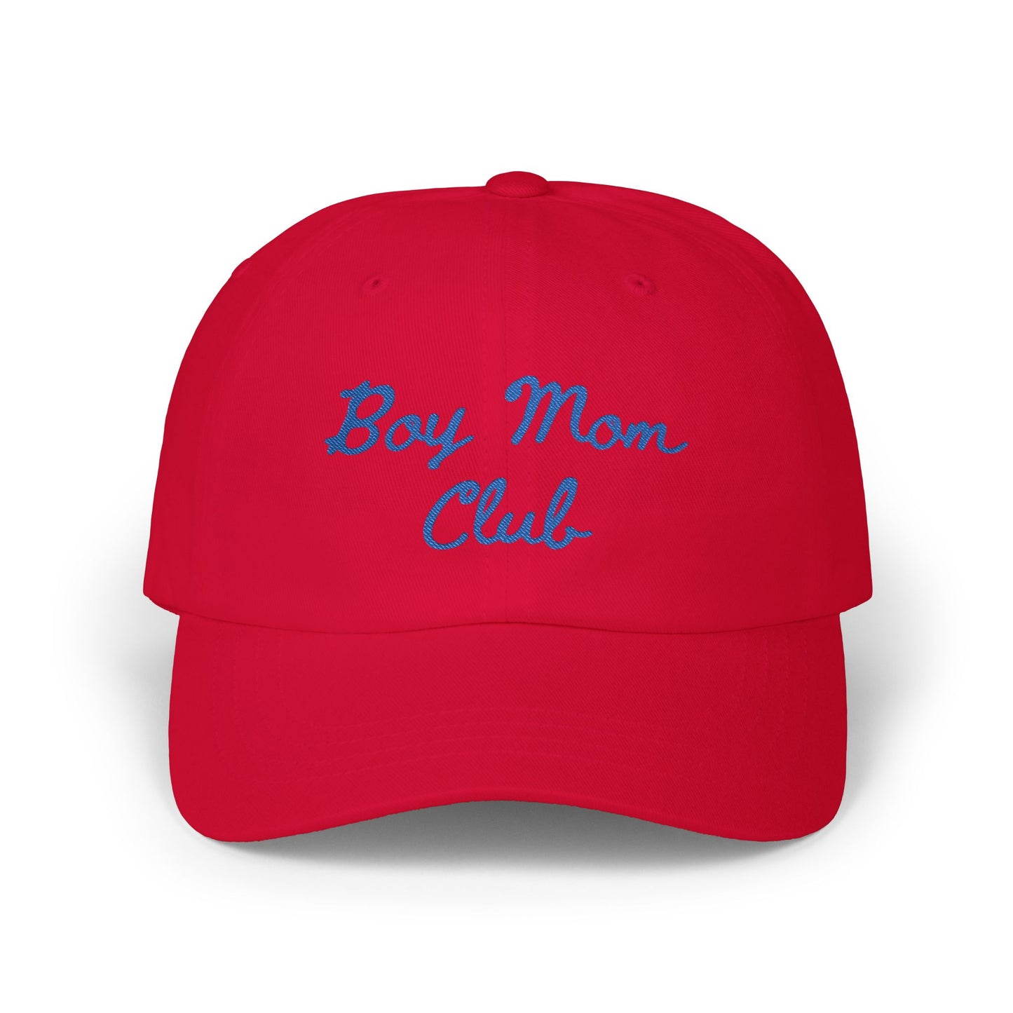 Boy Mom Club Embroidered Baseball Hat