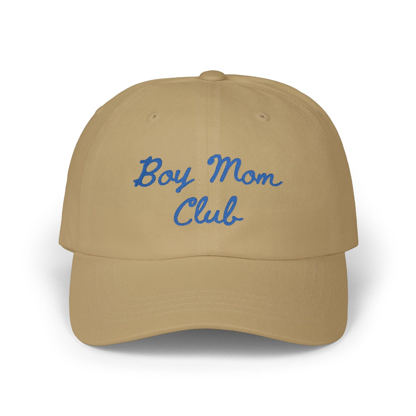 Boy Mom Club Embroidered Baseball Hat