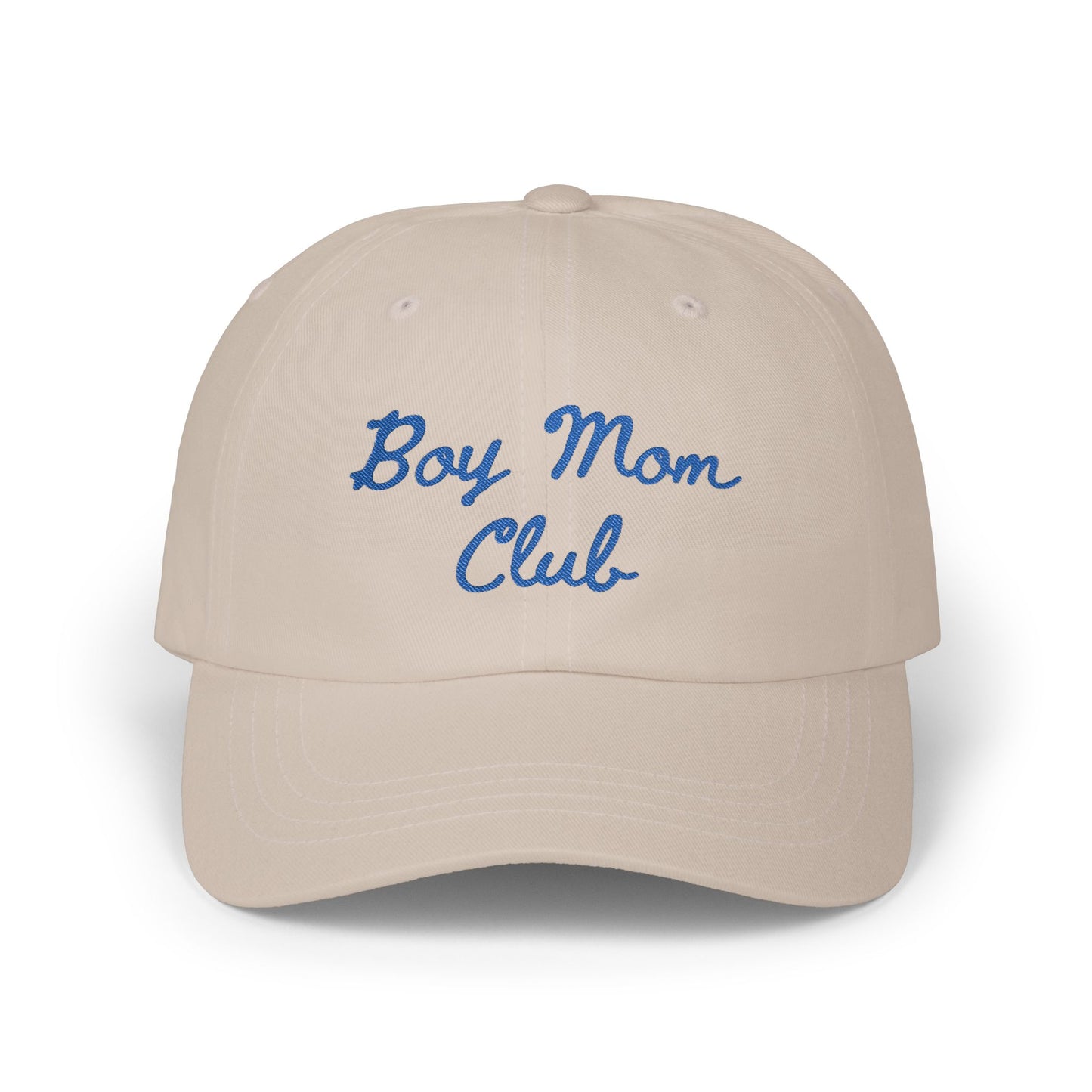 Boy Mom Club Embroidered Baseball Hat