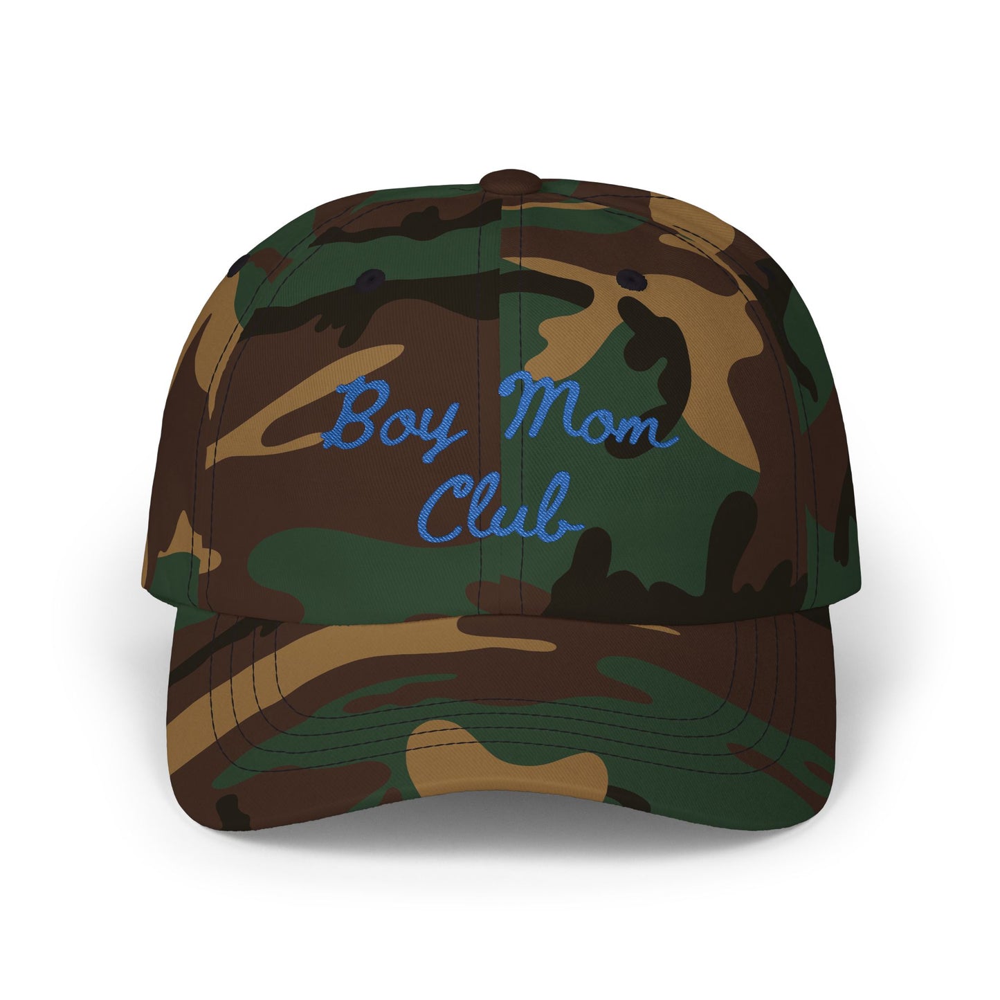Boy Mom Club Embroidered Baseball Hat