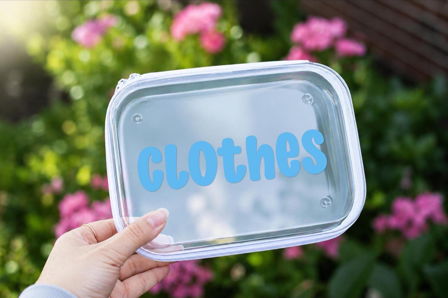 Custom Name Hard Shell Zipper Case