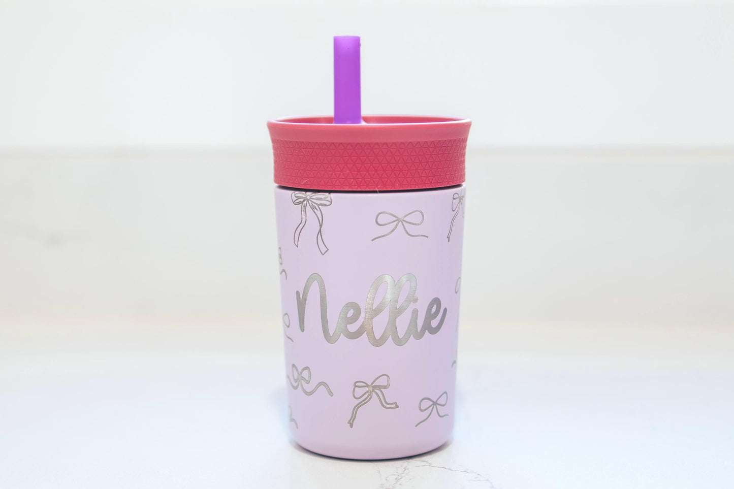 Personalized Owala Kids Tumbler Coquette