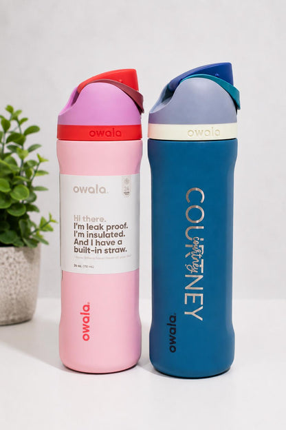 Personalized Name Owala Water Bottle