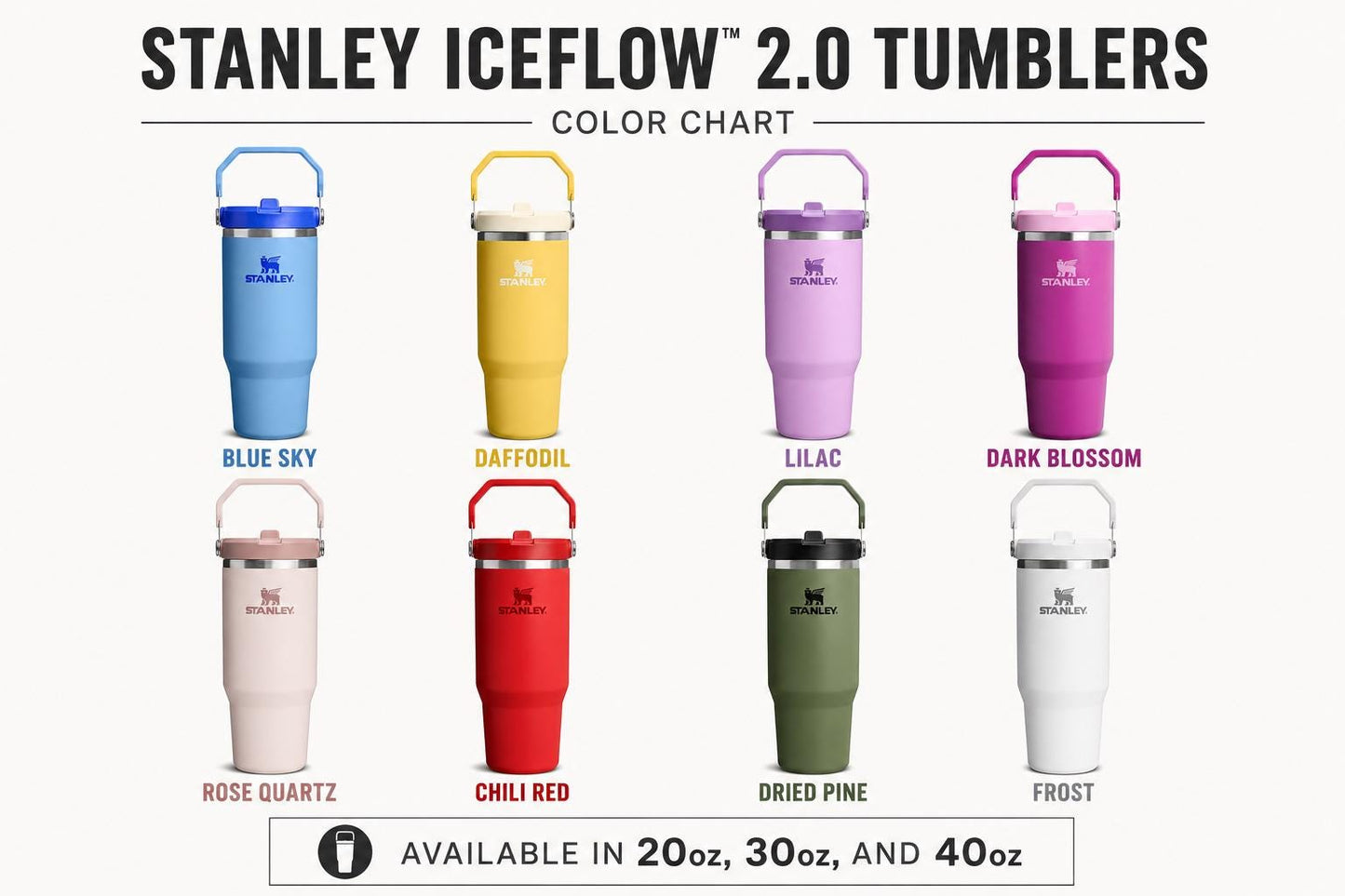 Mama Bow Stanley IceFlow Water Bottle