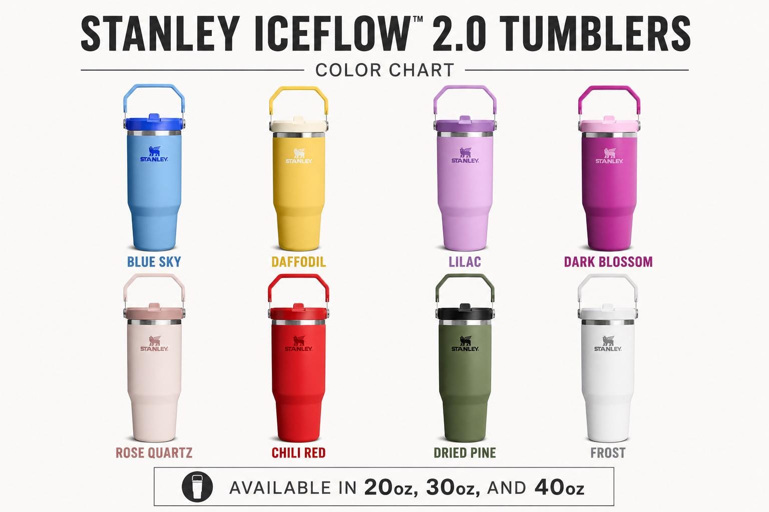 Mama Bow Stanley IceFlow Water Bottle