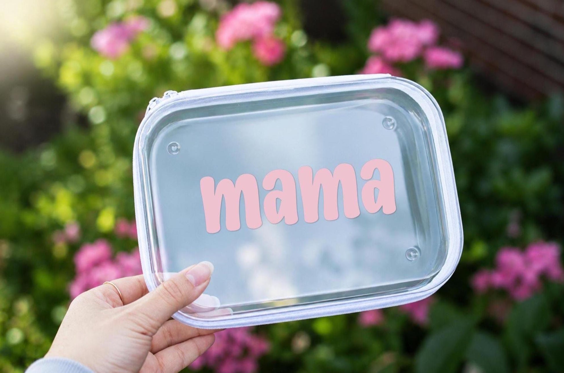 Custom Name Hard Shell Zipper Case
