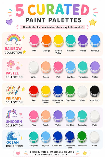 Bubble Letter Name Painting Kit
