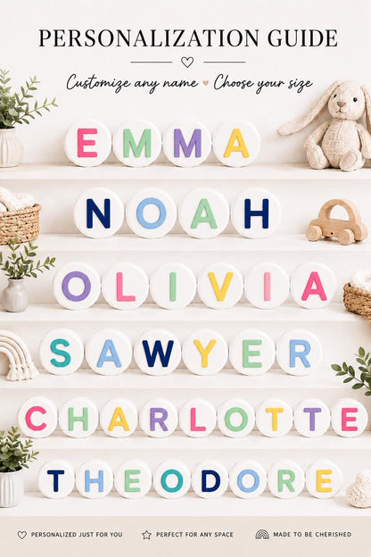 Oversized Personalized Friendship Beads
