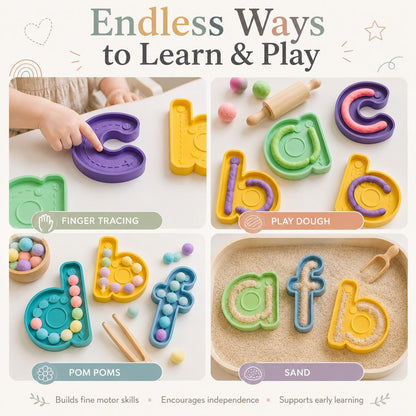 Letter Tracing Trays