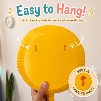 Forever Smiley Face Balloon Wall Decor